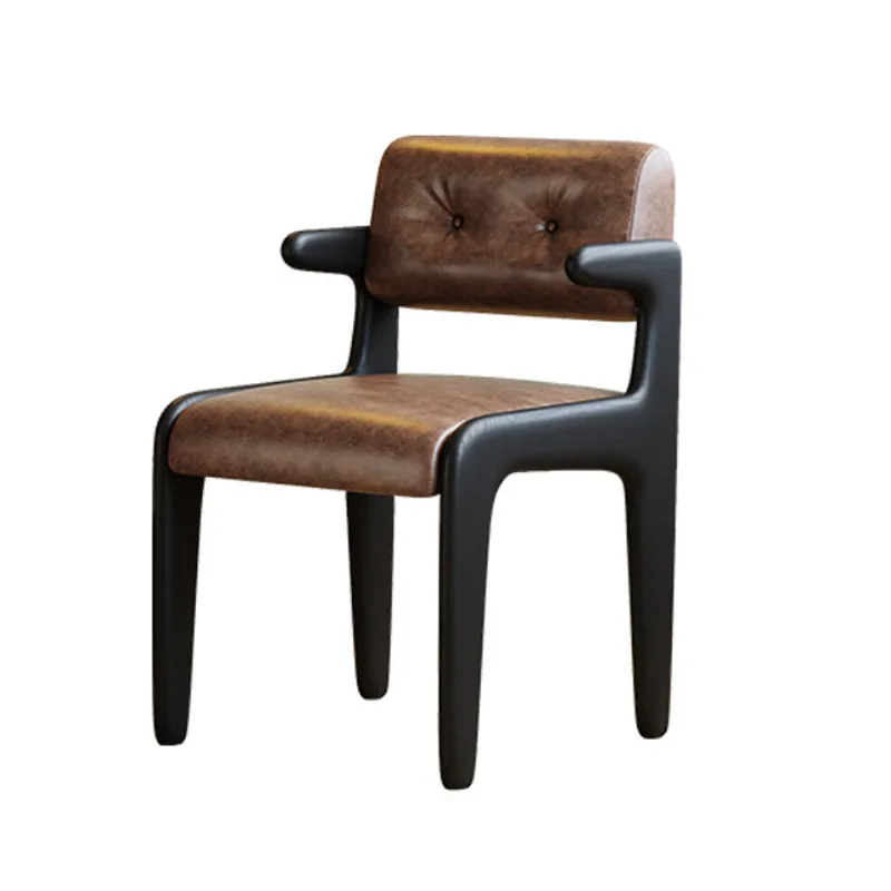 Medieval style solid wood dining chair retro home chair Nordic small apartment designer living room simple back
Medieval style solid wood dining chair retro home chair Nordic small apartment designer living room simple back