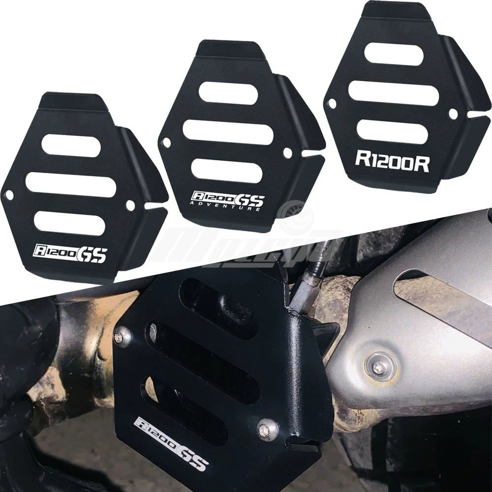 Motorcycle Aluminum Exhaust Flap Cover Protector FOR BMW R1200R R1200RT R1200GS Adventure LC R 1200 GS 2010 2011 2012 2013 2014 
Motorcycle Aluminum Exhaust Flap Cover Protector FOR BMW R1200R R1200RT R1200GS Adventure LC R 1200 GS 2010 2011 2012 2013 2014