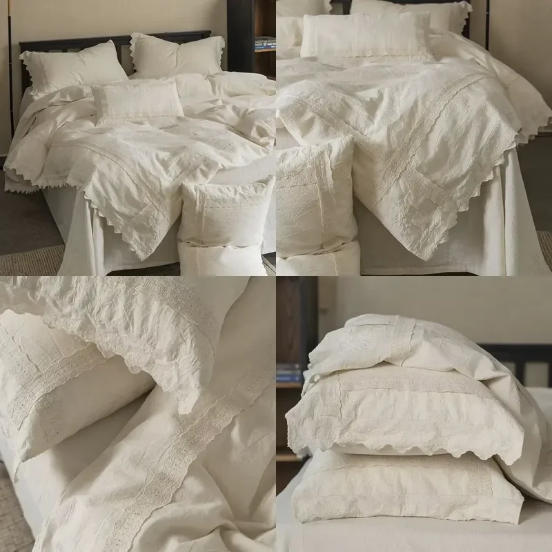 【CHIMU HOME】 New Style Cotton Linen Duvet Cover Set for Basic Natural French Washed Flax Solid Color Soft Breathable
【CHIMU HOME】 New Style Cotton Linen Duvet Cover Set for Basic Natural French Washed Flax Solid Color Soft Breathable