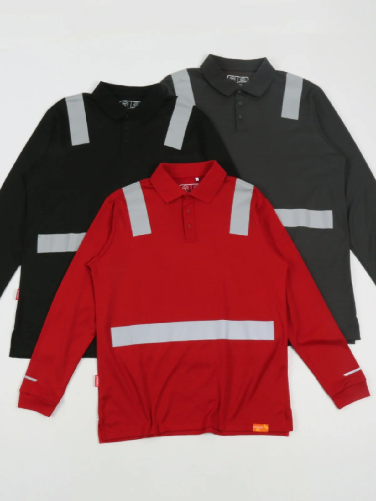Reflective Safety Long Sleeve Shirt UPF Sun Protection Mesh Breathable Flip Collar Spring Autumn Loose Sports T-Shirt
Reflective Safety Long Sleeve Shirt UPF Sun Protection Mesh Breathable Flip Collar Spring Autumn Loose Sports T-Shirt