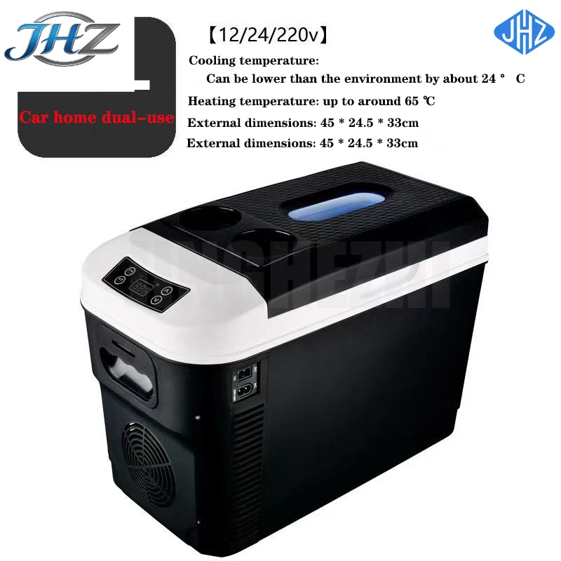 JHZ for 15L/20L Digital Display Car And Home Mini Refrigerator 12V 24V 220V Outdoor Portable Picnic Cooling Warming Fridge Refri
JHZ for 15L/20L Digital Display Car And Home Mini Refrigerator 12V 24V 220V Outdoor Portable Picnic Cooling Warming Fridge Refri