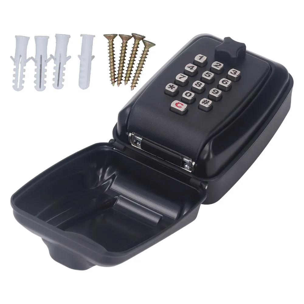 Spare Hider 12 Digit Combination Key Lock Box Resettable Code Wall Mounted Combination Key Box Security Lockbox Outdoor Use
Spare Hider 12 Digit Combination Key Lock Box Resettable Code Wall Mounted Combination Key Box Security Lockbox Outdoor Use