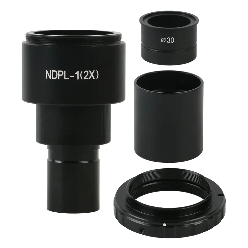 NDPL 2X SLR Biological Trinocular Biological Microscope Eyepiece Lens Adjustable Aperture T2 M42 for Canon Nikon EOS Camera
NDPL 2X SLR Biological Trinocular Biological Microscope Eyepiece Lens Adjustable Aperture T2 M42 for Canon Nikon EOS Camera