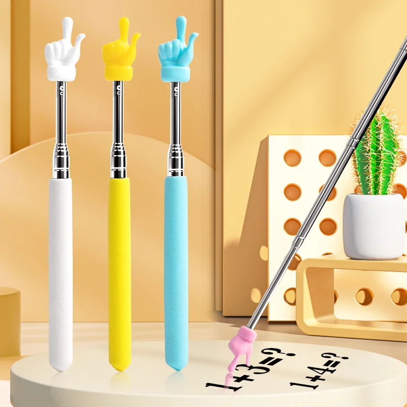 5Pcs Stainless Steel Teaching Pointer Parent-Child Finger Reading Sticks Telescopic Rod Finger Teaching Stick Kids School Tool
5Pcs Stainless Steel Teaching Pointer Parent-Child Finger Reading Sticks Telescopic Rod Finger Teaching Stick Kids School Tool