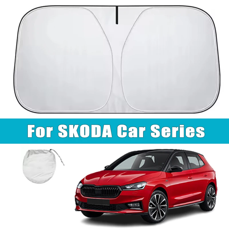 Car Windshield Sunshades Cover for Skoda Octavia Fabia Rapid Superb Kodiaq Karoq Kamiq Roomster Sun Protection
Car Windshield Sunshades Cover for Skoda Octavia Fabia Rapid Superb Kodiaq Karoq Kamiq Roomster Sun Protection