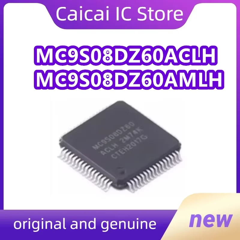 MC9S08DZ60ACLH MC9S08DZ60AMLH MC9S08DZ60 QFP-64 New Original in stock 1PCS/LOT
MC9S08DZ60ACLH MC9S08DZ60AMLH MC9S08DZ60 QFP-64 New Original in stock 1PCS/LOT