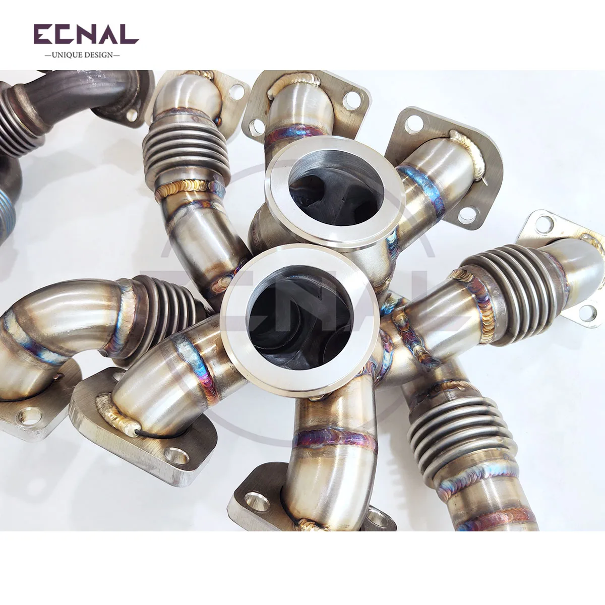 Ecnal Exhaust 4-in-1 Manifold Pipe for BMW X5M F95 X6M F96 V8 4.4T High Quality SS304 Performance Exhaust System
Ecnal Exhaust 4-in-1 Manifold Pipe for BMW X5M F95 X6M F96 V8 4.4T High Quality SS304 Performance Exhaust System