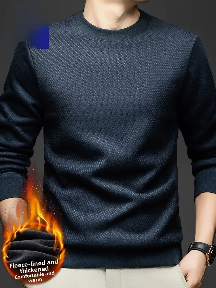 Rn Men's Fce Lined Thiened round Ne Knitwear Casual Warm Underwear Sweater Soft Polyester Nylon Blend Winter Base L...
Rn Men's Fce Lined Thiened round Ne Knitwear Casual Warm Underwear Sweater Soft Polyester Nylon Blend Winter Base L...