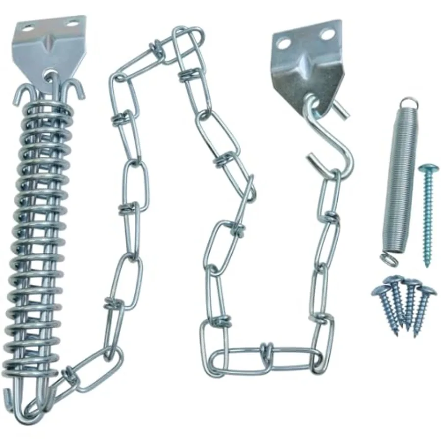 1 Set Screen Door Chain for Door Spring Screen Door Chain and Spring Heavy Hardware Door Chain Stopper for Windproof Safety Sto
1 Set Screen Door Chain for Door Spring Screen Door Chain and Spring Heavy Hardware Door Chain Stopper for Windproof Safety Sto