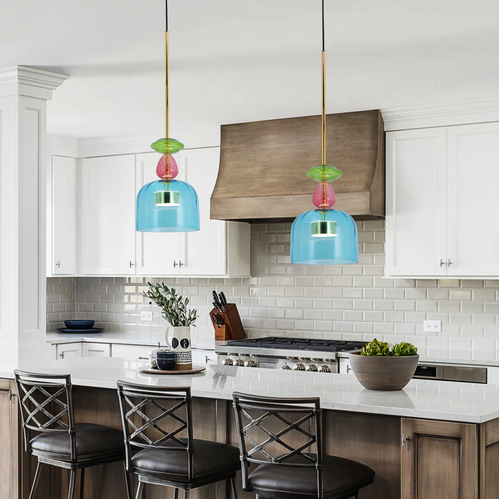 Nordic Colorful Glass Pendant Light Restaurant Luxury Chandelier Ceiling Lamp Bedroom Hanging Fixture Lustre Home Decor Luminair
Nordic Colorful Glass Pendant Light Restaurant Luxury Chandelier Ceiling Lamp Bedroom Hanging Fixture Lustre Home Decor Luminair