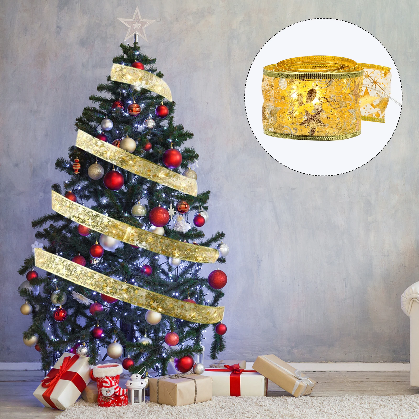 Glowing Ribbon Decorations Christmas Wide Holiday Light Strip Lighted Novel Luminous Wedding
Glowing Ribbon Decorations Christmas Wide Holiday Light Strip Lighted Novel Luminous Wedding
