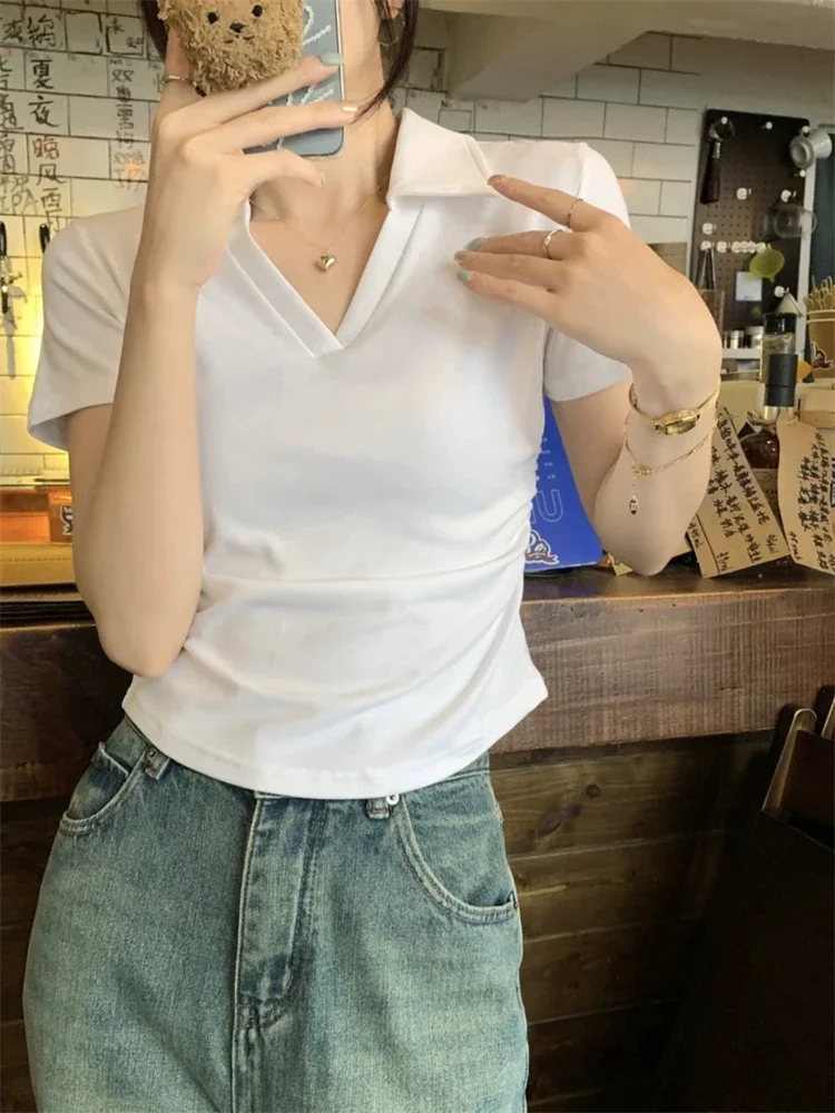 Summer Women T Shirt Girls Oversize T-Shirt Woman Clothes Tops Cotton Print Tshirt Female Short Sleeve Spring Tee Sexy Y2k Top
Summer Women T Shirt Girls Oversize T-Shirt Woman Clothes Tops Cotton Print Tshirt Female Short Sleeve Spring Tee Sexy Y2k Top