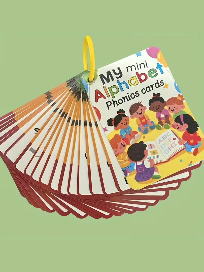English Learning Phonics Cards - 27 Letter English Pronunciation Learning Cards - Learning English Vocabulary Cards Educational Toy Gift
English Learning Phonics Cards - 27 Letter English Pronunciation Learning Cards - Learning English Vocabulary Cards Educational Toy Gift