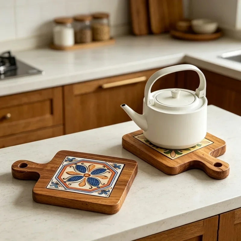 Japanese Style Wooden Anti-Scalding Placemats Pot Mat Plate Coasters Non-slip Cup Mat For Hot Tea Pots Daily Household Table Use
Japanese Style Wooden Anti-Scalding Placemats Pot Mat Plate Coasters Non-slip Cup Mat For Hot Tea Pots Daily Household Table Use