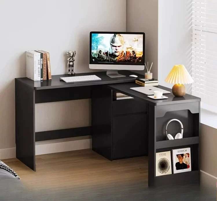 PYJ high-end folding desk rack integrated bedroom corner rotatable computer desk
PYJ high-end folding desk rack integrated bedroom corner rotatable computer desk
