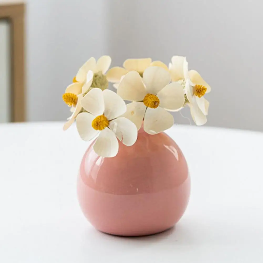 High Vases Elegant Mini Ceramic Vases for Office Home Decor Solid Color Glazed Flower Vase Cute Plant Vase for Small for Room
High Vases Elegant Mini Ceramic Vases for Office Home Decor Solid Color Glazed Flower Vase Cute Plant Vase for Small for Room