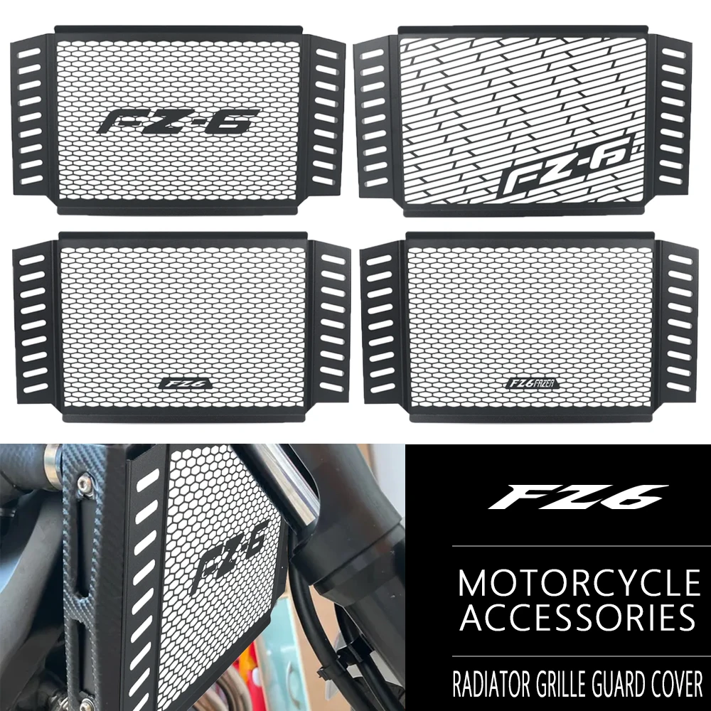 FOR YAMAHA FZ6 Fazer FZ-6 FZ6FAZER 2007 2008 2009 2010 Motorcycle Accessories Radiator Grille Guard Grill Protection Part fz6
FOR YAMAHA FZ6 Fazer FZ-6 FZ6FAZER 2007 2008 2009 2010 Motorcycle Accessories Radiator Grille Guard Grill Protection Part fz6