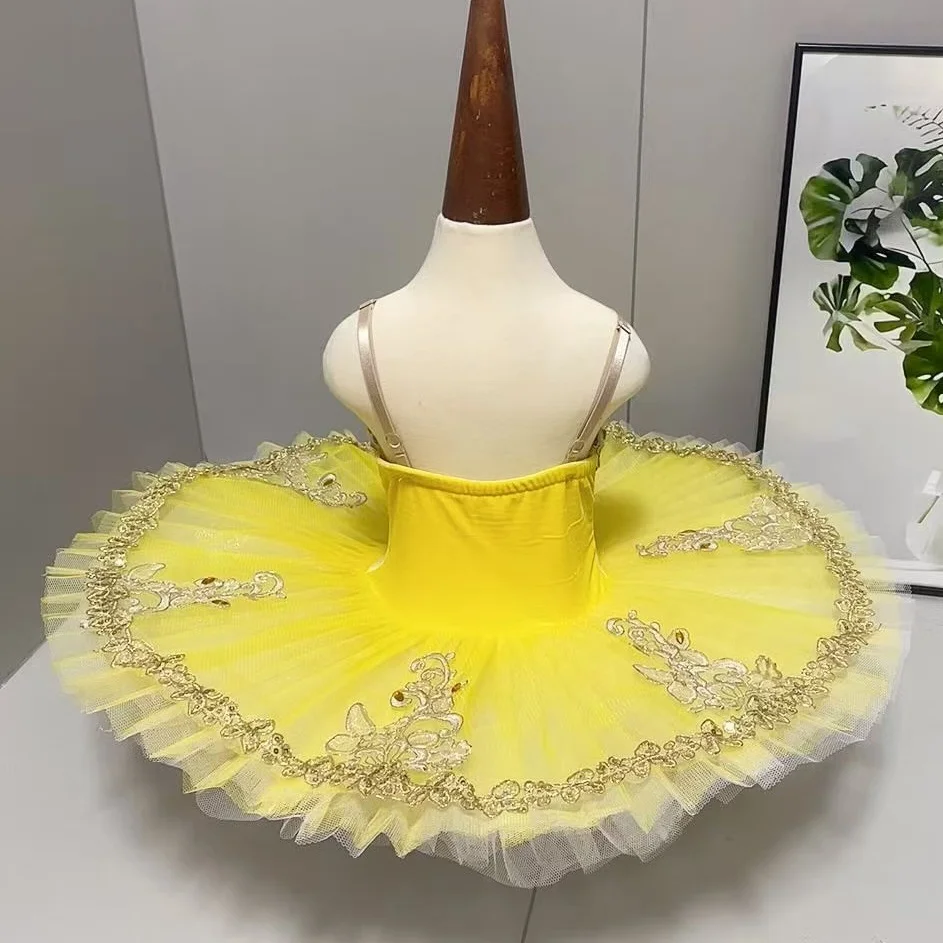 Yellow Women's Adult Professional Ballet Tutu Skirt Dress for Children's Performance Swan Lake Ballerina Costume Adult Size
Yellow Women's Adult Professional Ballet Tutu Skirt Dress for Children's Performance Swan Lake Ballerina Costume Adult Size
