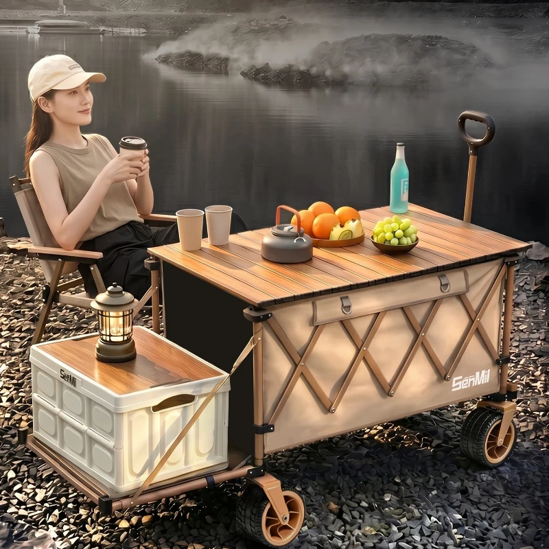 Foldable Camping Trolley Large Capacity Durable Wear Resistant Camping Cart Folding Rust Proof Corrosion Resistant Outdoor Tool
Foldable Camping Trolley Large Capacity Durable Wear Resistant Camping Cart Folding Rust Proof Corrosion Resistant Outdoor Tool