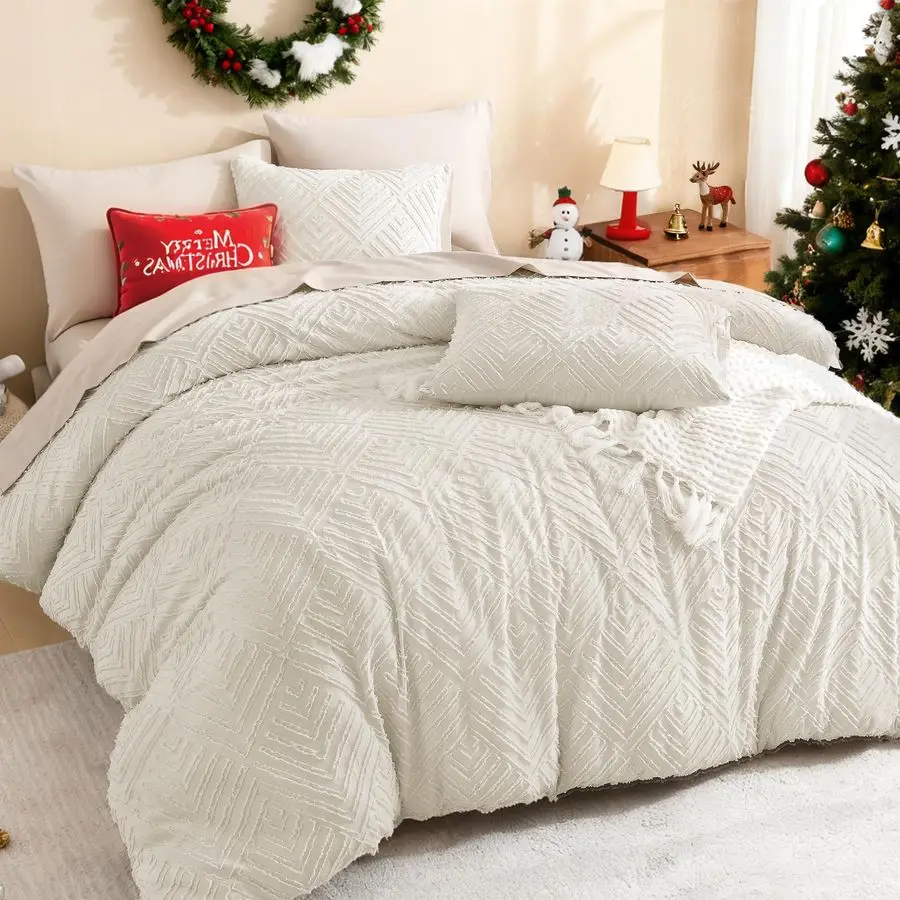 Комплект одеял King Size, бежевый, комплект постельного белья в стиле бохо с кремовым тафтингом, легкий пушистый комплект постельного белья в стиле бохо
Комплект одеял King Size, бежевый, комплект постельного белья в стиле бохо с кремовым тафтингом, легкий пушистый комплект постельного белья в стиле бохо