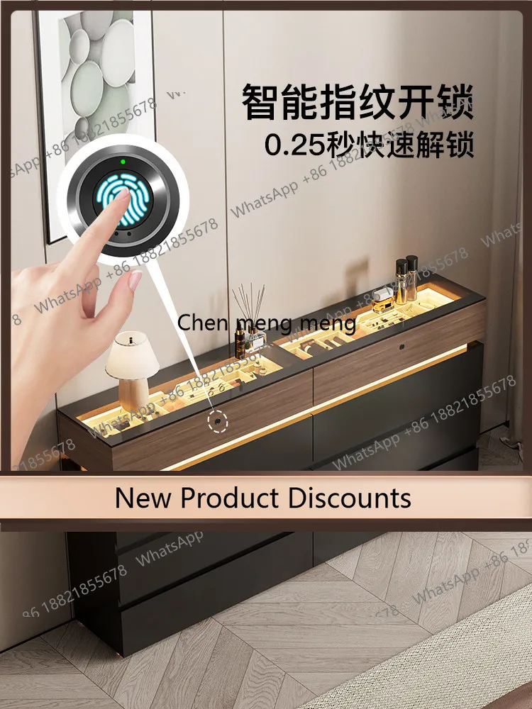 z10Bedroom chest ultra-thin jewelry cabinet, eight-bucket drawer at the end of the bed, light luxury storage locker
z10Bedroom chest ultra-thin jewelry cabinet, eight-bucket drawer at the end of the bed, light luxury storage locker