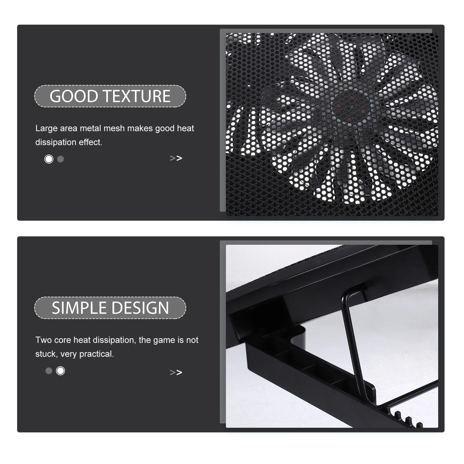 1pc 14-15.6 Inch Notebook Cooler Laptop Cooling Stand Large Metal Mesh 2 Core Heat Dissipation Quiet USB for Gaming
1pc 14-15.6 Inch Notebook Cooler Laptop Cooling Stand Large Metal Mesh 2 Core Heat Dissipation Quiet USB for Gaming