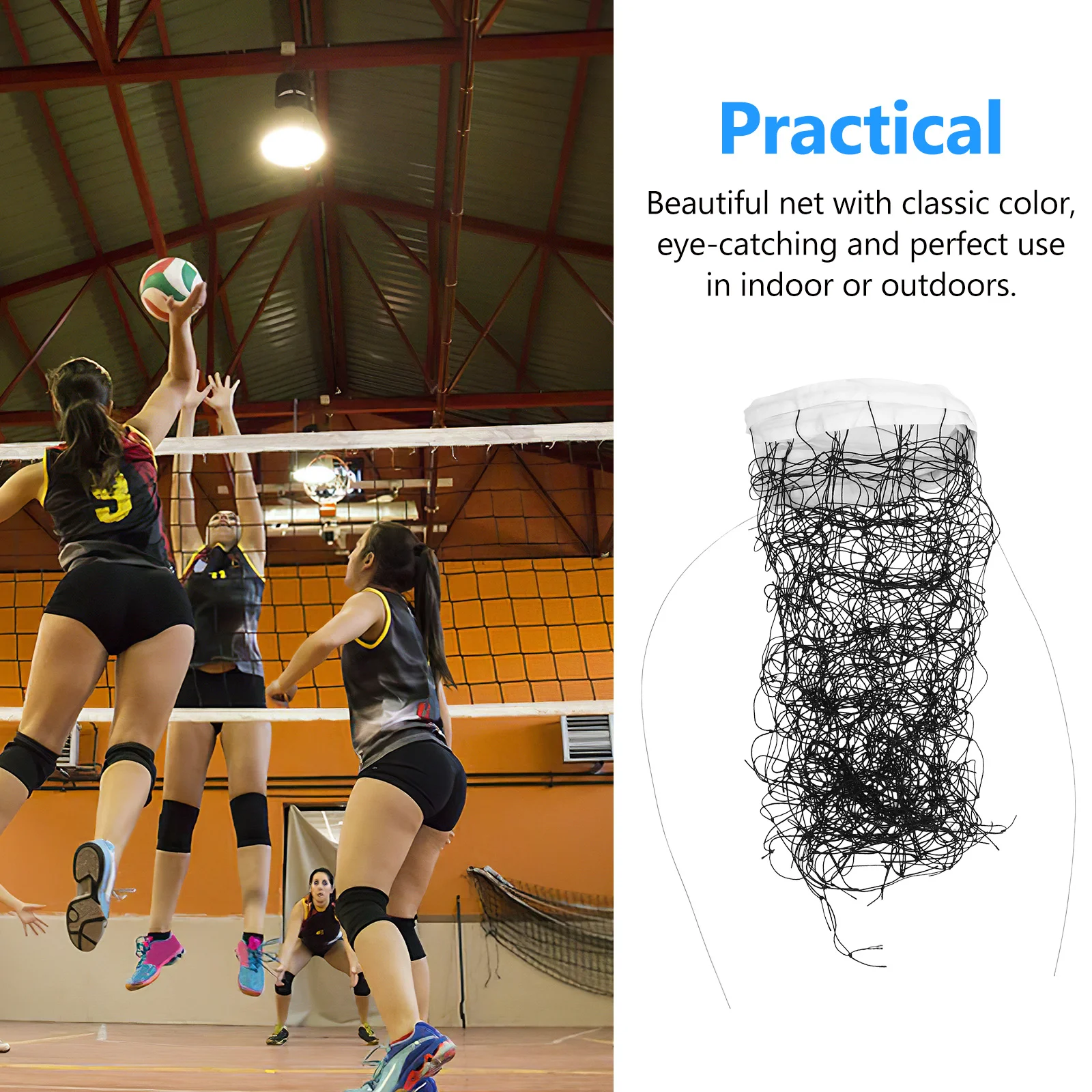 Professional Braided Volleyball Net Heavy Duty Weather Resistant For Outdoors Indoors Sports Use Volleyball Play Net Team
Professional Braided Volleyball Net Heavy Duty Weather Resistant For Outdoors Indoors Sports Use Volleyball Play Net Team