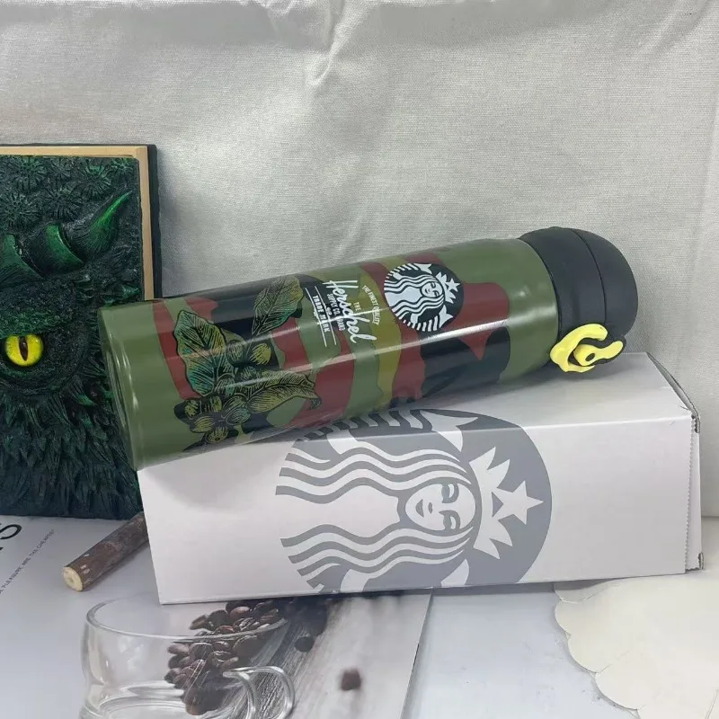 Starbucks × Herschel Camo Insulated Water Bottle 500ml, Army Green Tumbler for Camping, Hiking and Commuting
Starbucks × Herschel Camo Insulated Water Bottle 500ml, Army Green Tumbler for Camping, Hiking and Commuting