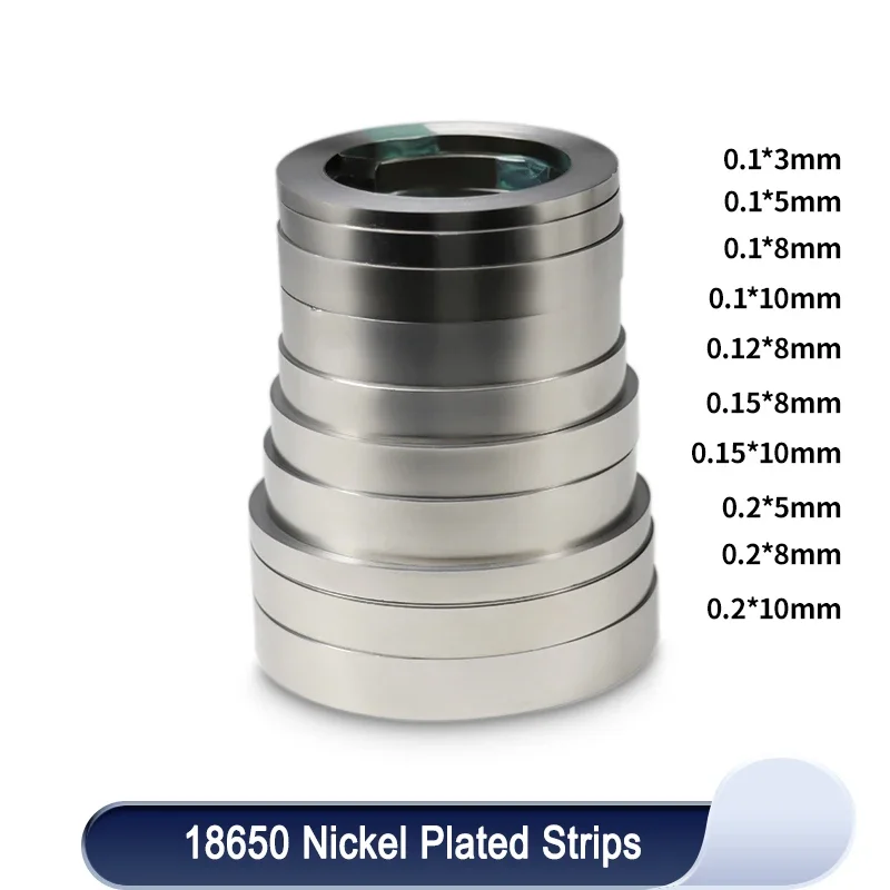 1 Roll 10m 18650 Li-ion Battery Nickel Sheet Plate Nickel Plated Steel Belt Strip Connector Spot Welding Machine Battery Welders
1 Roll 10m 18650 Li-ion Battery Nickel Sheet Plate Nickel Plated Steel Belt Strip Connector Spot Welding Machine Battery Welders