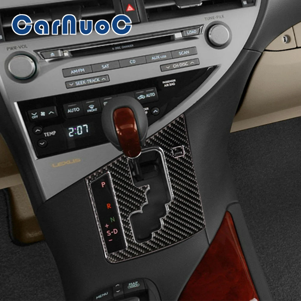For Lexus RX350 RX450H 2010 2011 2012 Accessories Gear Shift Panel Carbon Fiber Stickers Car Decorative Strips Interior Moulding
For Lexus RX350 RX450H 2010 2011 2012 Accessories Gear Shift Panel Carbon Fiber Stickers Car Decorative Strips Interior Moulding