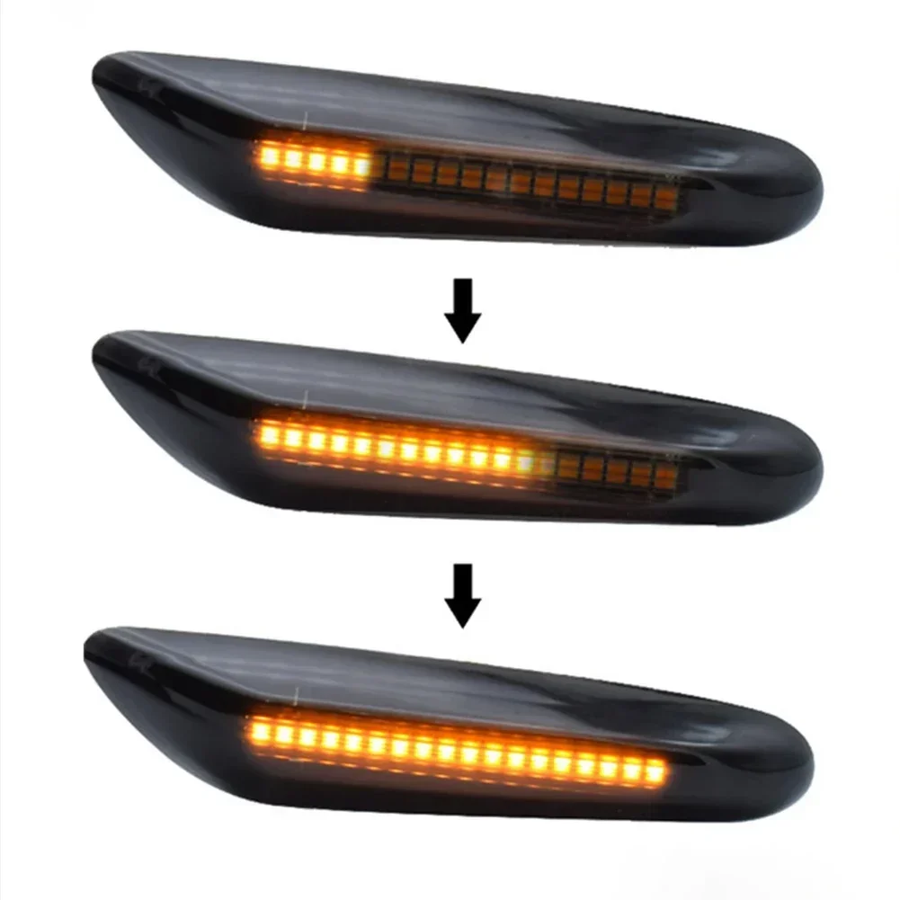 2pc Yellow LED Sequential Side Marker Lights For BMW E60 E61 E82 E88 E90 E91 E92 E93 Made Of High Quality Material
2pc Yellow LED Sequential Side Marker Lights For BMW E60 E61 E82 E88 E90 E91 E92 E93 Made Of High Quality Material
