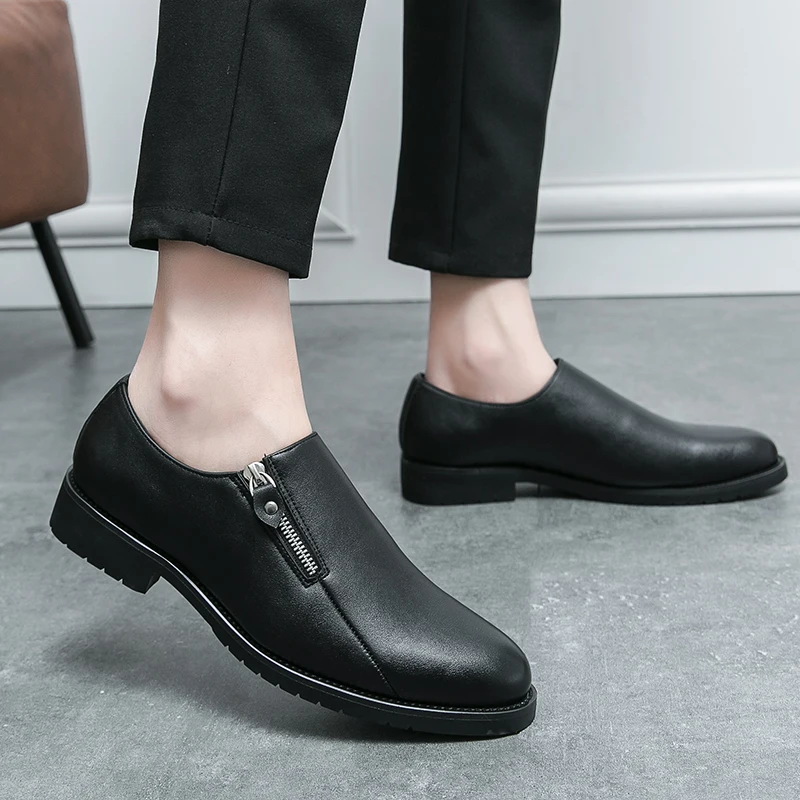 Versatile Trendy Men's Casual Loafers Branded Urban Business Formal Leather Shoes Fashionable Soft and Comfortable Walking Shoes
Versatile Trendy Men's Casual Loafers Branded Urban Business Formal Leather Shoes Fashionable Soft and Comfortable Walking Shoes