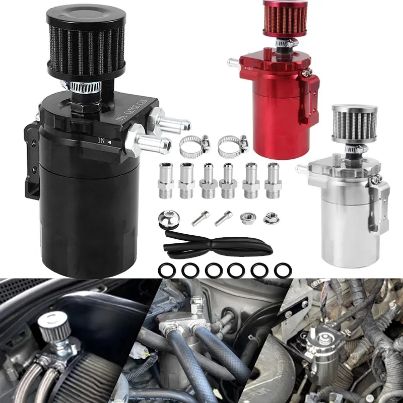 Универсальный автомобильный маслоуловитель с перегородками, комплект бака с сапуном, 300 мл, алюминиевый полированный двигатель, воздушный маслоотделитель, комплект резервуаров
Универсальный автомобильный маслоуловитель с перегородками, комплект бака с сапуном, 300 мл, алюминиевый полированный двигатель, воздушный маслоотделитель, комплект резервуаров
