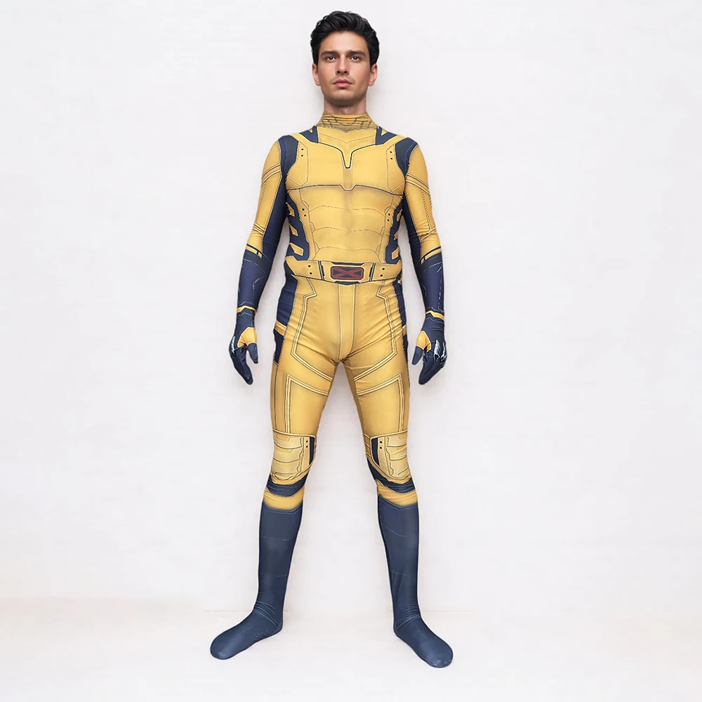 Halloween Adults Male Wolverine Movie Cosplay Costume Superhero Zentai Suit Cosplay Bodysuit Man Party Jumpsuit
Halloween Adults Male Wolverine Movie Cosplay Costume Superhero Zentai Suit Cosplay Bodysuit Man Party Jumpsuit