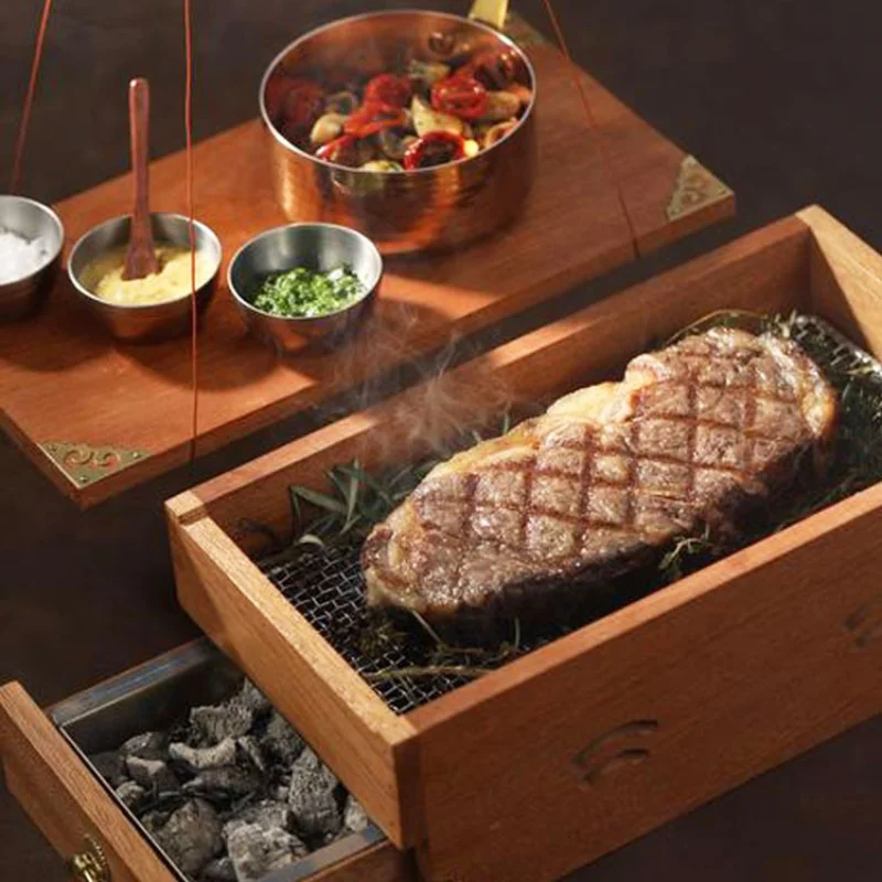 Tableware Western Specialties Tableware Plate Western Charcoal Fire Steak Barbecue Box
Tableware Western Specialties Tableware Plate Western Charcoal Fire Steak Barbecue Box