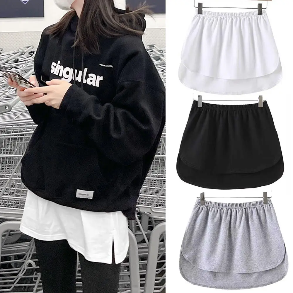 Flexible Shirt Hem A-line Skirts Hemline Layering Fake Top Mini Skirt False Layers Women Slips
Flexible Shirt Hem A-line Skirts Hemline Layering Fake Top Mini Skirt False Layers Women Slips