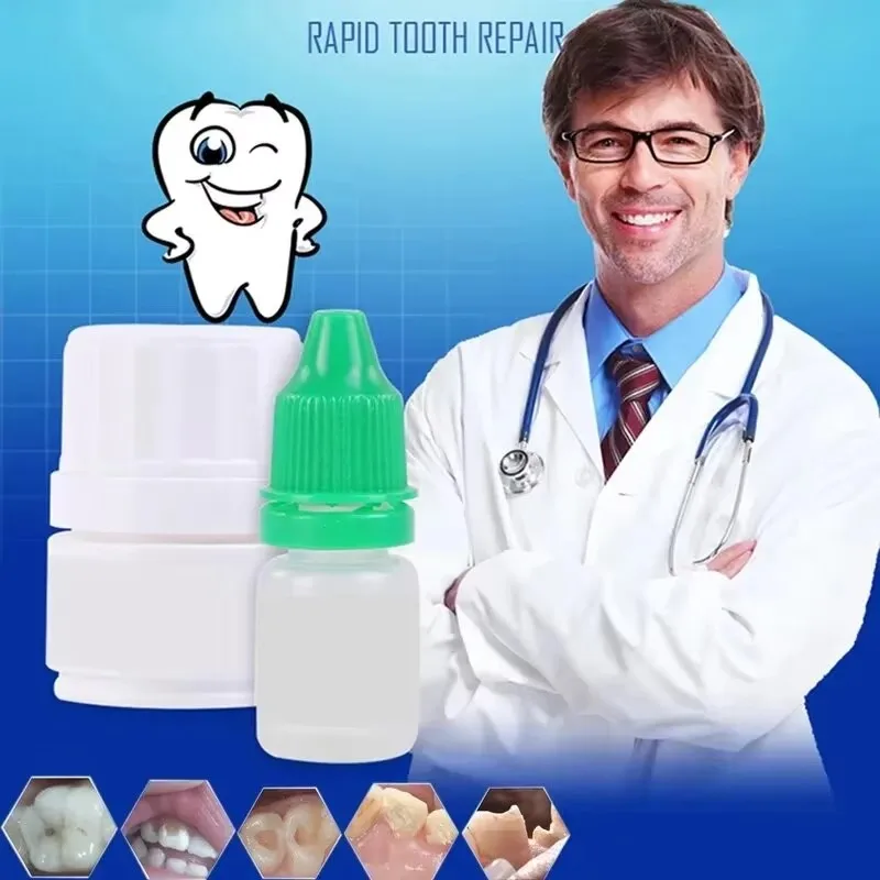 Liquid Powder Teeth Glue Tooth Denture Repair Adhesive Kit Dental Living Decay Hole Filler Prosthesis DIY Oral Care Resin Cement
Liquid Powder Teeth Glue Tooth Denture Repair Adhesive Kit Dental Living Decay Hole Filler Prosthesis DIY Oral Care Resin Cement