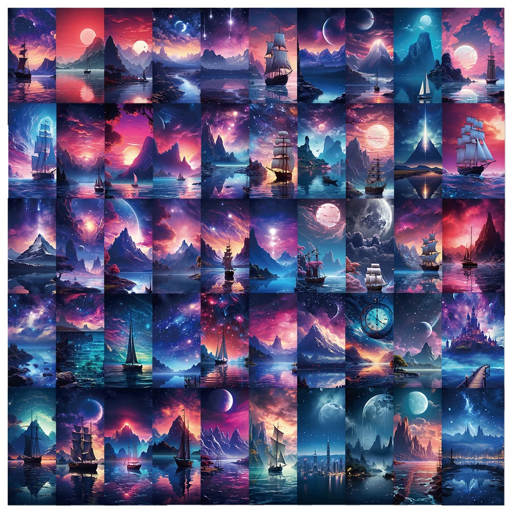10/30/50pcs Cartoon Starry Sky Night View Stickers Decal for Kids Toy DIY Stationery Fridge Aesthetic Graffiti Sticker Wholesale
10/30/50pcs Cartoon Starry Sky Night View Stickers Decal for Kids Toy DIY Stationery Fridge Aesthetic Graffiti Sticker Wholesale