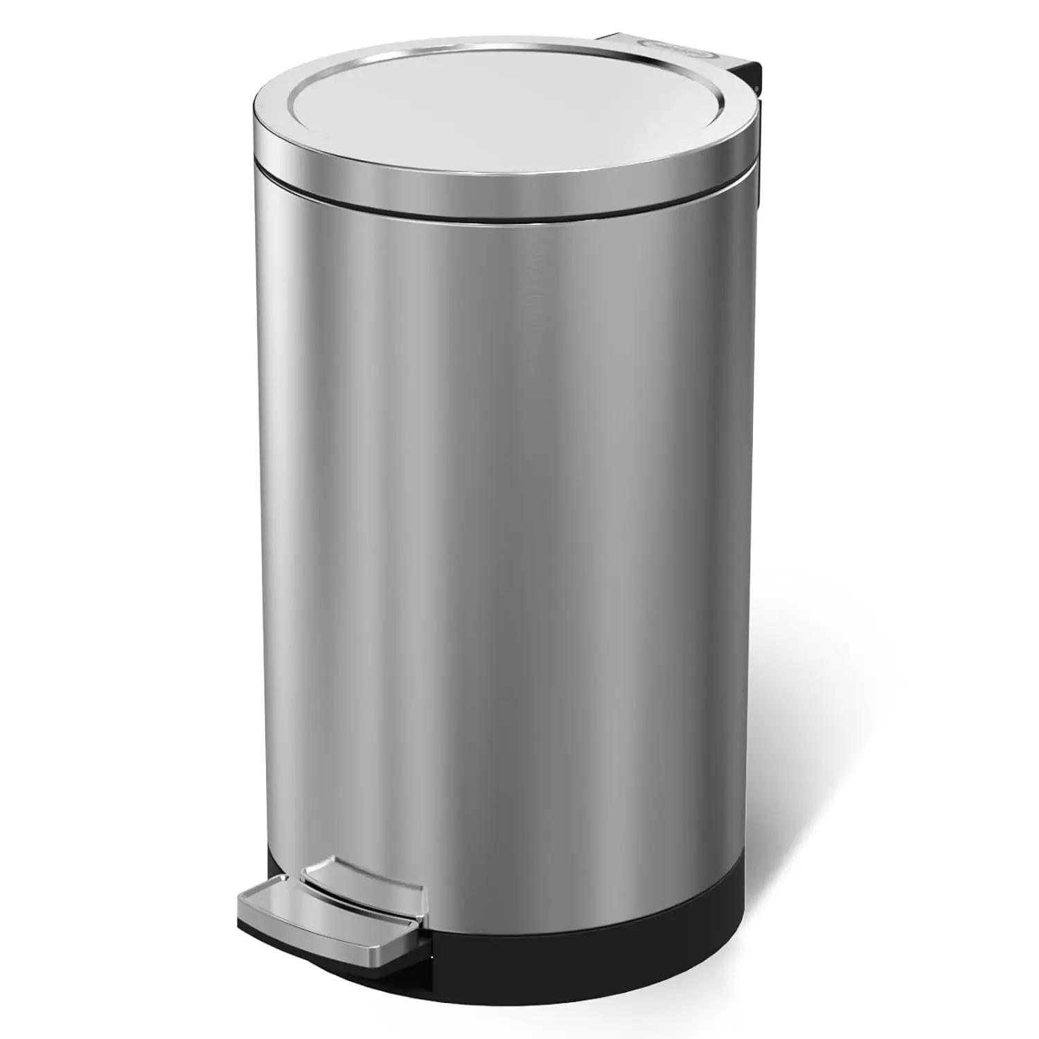 Trash Can with Lid - 30 Liter/8 Gallon Round Stainless Steel Trash Can with Odor Protection Kitchen Garbage Cans, Customized
Trash Can with Lid - 30 Liter/8 Gallon Round Stainless Steel Trash Can with Odor Protection Kitchen Garbage Cans, Customized