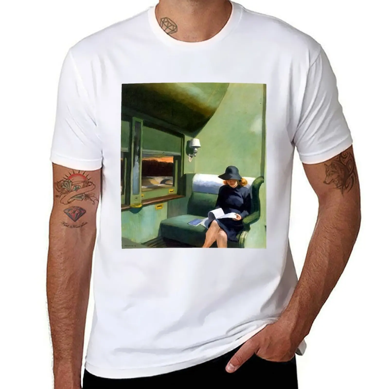 edward hopper paintings T-Shirt Casual Loose Fit Short Sleeve T-Shirt
edward hopper paintings T-Shirt Casual Loose Fit Short Sleeve T-Shirt