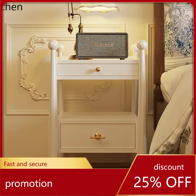 CZ Bedside Table Niche Vintage Creative Retro Small Storage Cabinet
CZ Bedside Table Niche Vintage Creative Retro Small Storage Cabinet