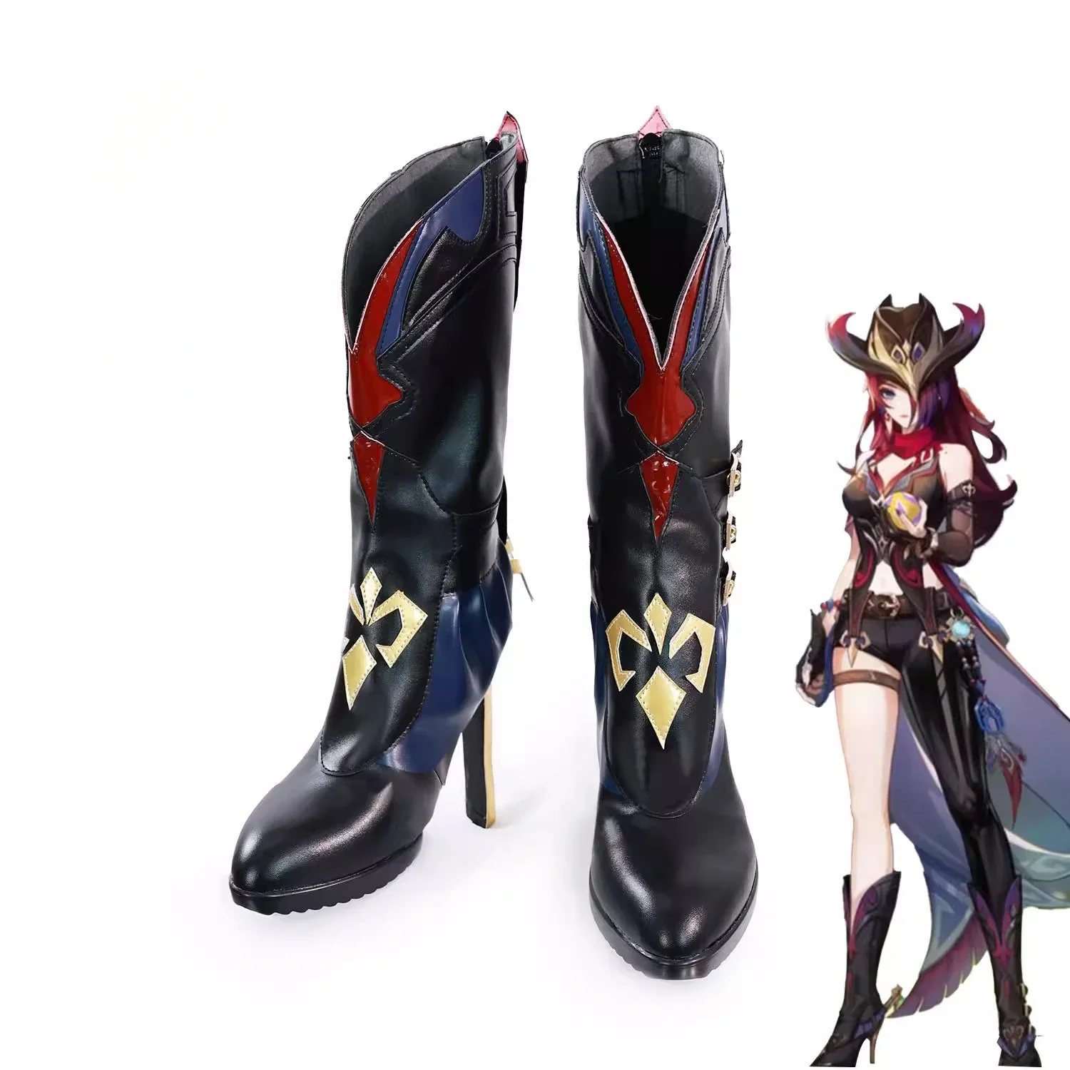 Game Genshin Impact Chasca Cosplay Shoes Adult Women High Heels Leather Boots Halloween Costume Props Accessories
Game Genshin Impact Chasca Cosplay Shoes Adult Women High Heels Leather Boots Halloween Costume Props Accessories