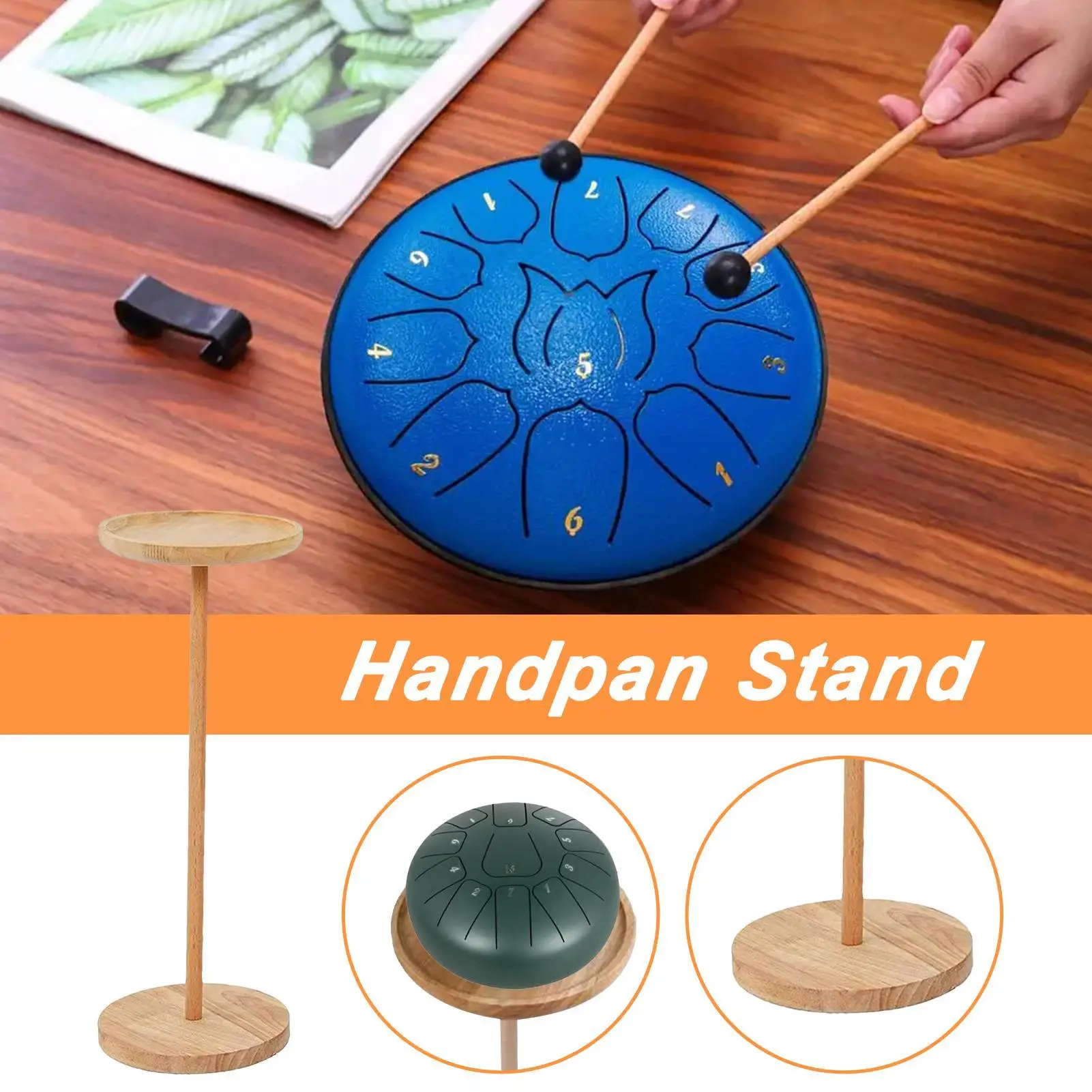 Подставка для барабана Handpan, держатель для музыкальных инструментов, деревянная подставка для хранения ударных инструментов для записи музыки-учителей
Подставка для барабана Handpan, держатель для музыкальных инструментов, деревянная подставка для хранения ударных инструментов для записи музыки-учителей