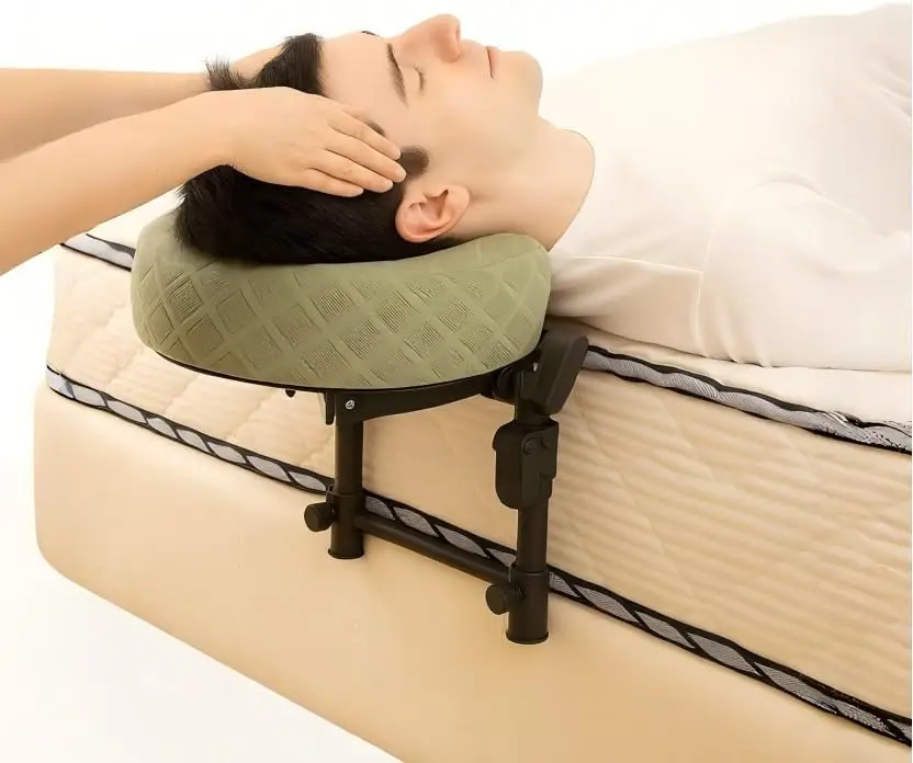 Adjustable Bed Massage Headrest, Portable Face Cradle for Home Therapy and Recovery
Adjustable Bed Massage Headrest, Portable Face Cradle for Home Therapy and Recovery
