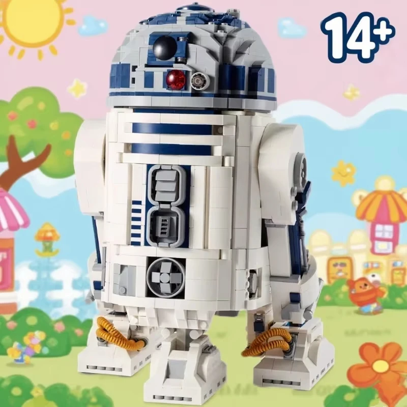 Mingchuang Youpin, новинка, 2314 шт., машина R2D2, модель R2-D2, строительные блоки ручной работы, строительные блоки для мальчика, подарок на день рождения, игрушка для мальчика
Mingchuang Youpin, новинка, 2314 шт., машина R2D2, модель R2-D2, строительные блоки ручной работы, строительные блоки для мальчика, подарок на день рождения, игрушка для мальчика