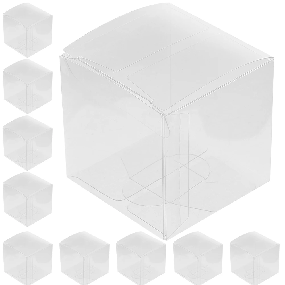 20 Pcs Gift Box Candy Clear Cases for Party Pvc Birthday Containers Favors Candies Boxes
20 Pcs Gift Box Candy Clear Cases for Party Pvc Birthday Containers Favors Candies Boxes