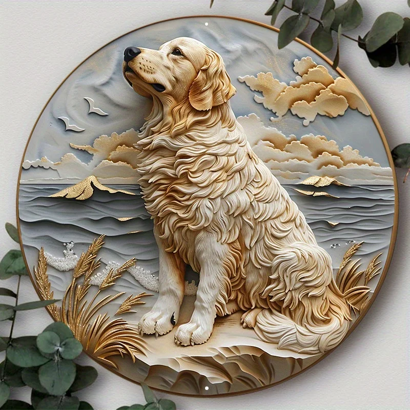 Round Aluminum Dog Gift Mask Themed Sign Plates for Home, Yard, Club, Bar, Office Wall Decor, Decorative Wall Poster
Round Aluminum Dog Gift Mask Themed Sign Plates for Home, Yard, Club, Bar, Office Wall Decor, Decorative Wall Poster