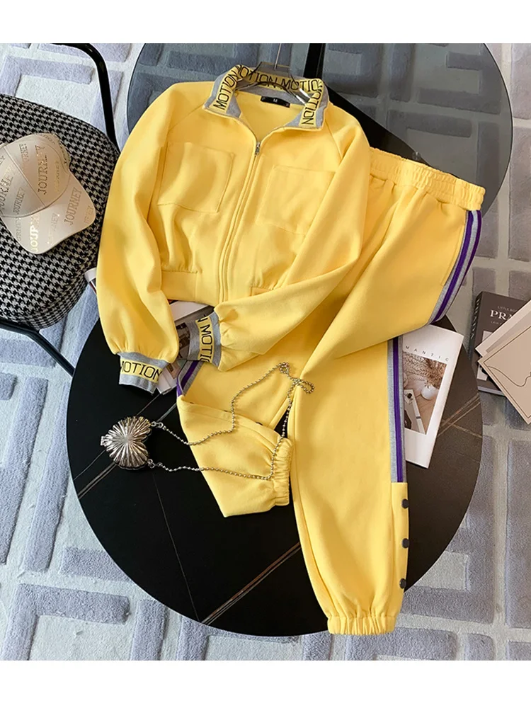 Womens Casual Fashion Pants Suits Autumn Winter All-match Sports Style Trousers and Cardigan Sweatshirts 2 Piece Sets Outfits
Womens Casual Fashion Pants Suits Autumn Winter All-match Sports Style Trousers and Cardigan Sweatshirts 2 Piece Sets Outfits