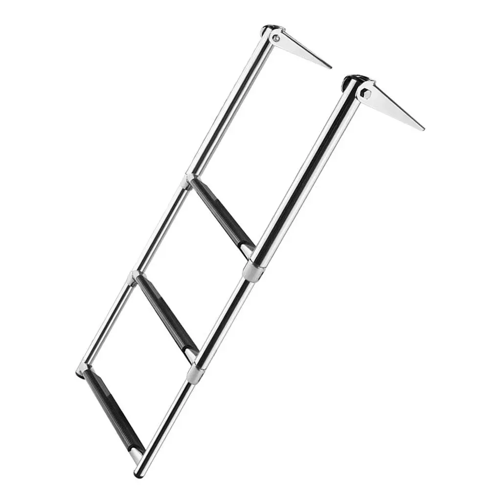 3 Step Telescoping Boat Ladder Swim Step for Pontoon Fishing Boat Swimming Pool, 304 Stainless Steel
3 Step Telescoping Boat Ladder Swim Step for Pontoon Fishing Boat Swimming Pool, 304 Stainless Steel
