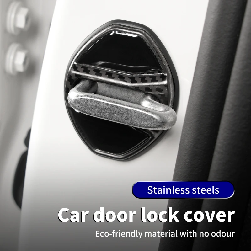 4PCS Car Door Lock Cover For BMW 3 5 Series G60 G20 G70 G22 G26 G45 i3 i4 X1 U11 Metal Door Lock Protective Stickers Accessories
4PCS Car Door Lock Cover For BMW 3 5 Series G60 G20 G70 G22 G26 G45 i3 i4 X1 U11 Metal Door Lock Protective Stickers Accessories